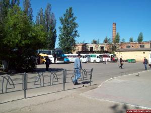 Old soviet bus station