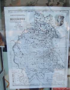 Map of Bukovina